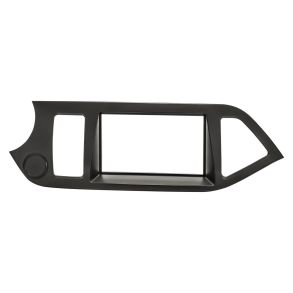Radioramme 2DIN  - Kia Picanto rg. 2011-2017 Sort - Uden start/stop