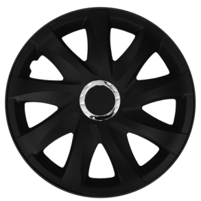 Hjulkapsler 4 stk. - DRIFT Sort mat - Str. 13