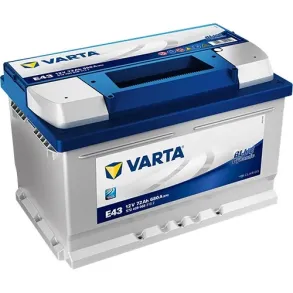 Bilbatteri - Varta E43 Blue Dynamic - 572 409 068 (12 volt, 72 amp)