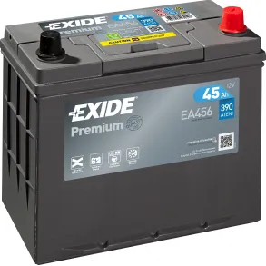 Startbatteri - Exide Premium EA456 - 12V (45ah / 390cca)