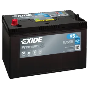Startbatteri - Exide Premium EA955 - 12V (95ah / 800cca)