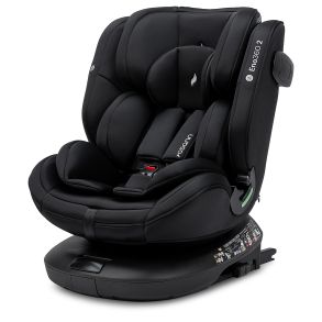Autostol med isofix - Eno360 2 All Black i-size - B�rneh�jde 40-150 cm