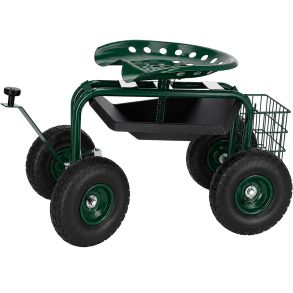 Mobilt Haves�de Med Gummihjul - Drejbar s�de 360� - Maks. 150 kg.