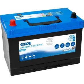 Marine startbatteri - Exide ER450 DUAL - 12V (95ah / 650cca)