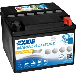 Startbatteri - Exide ES290 GEL - 12V (25ah / 240cca)
