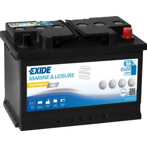 Startbatteri - Exide ES650 GEL - 12V (56ah / 560cca)