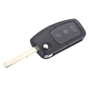 N�glehus - Ford - 3 Knaps Fjernbetjeningshus - M. batteriholder