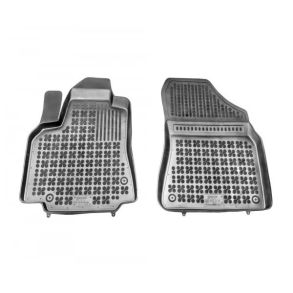 Rubber mat set with edge - CITROEN Berlingo II / PEUGEOT Partner & Tepee 5/2008->7/2018 - 2 pcs
