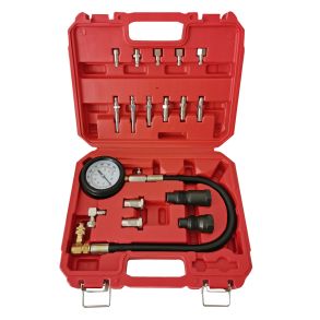 Kompressionstester Kit Til Diesel - 0-70 bar/ 0-1000 PSI - 21-dele