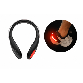 LED lygte sko clips - Flere justerbare lysfunktioner - Universal 2 stk.