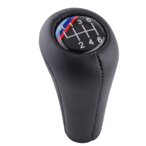 Gearknop BMW M-Power - Sort PU-Lder - 6-gear