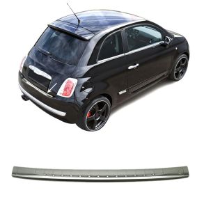 Lssekantbeskytter Brstet stl - Fiat 500 rg. 2007->2015