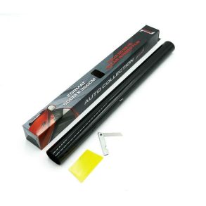 Solfilm sort - 10% Lysgennemgang - Str. 75 x 300 cm.