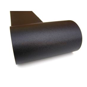 Lssekantbeskytter Universal - Sort Folie - Str. 100x15 cm