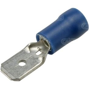 Kabelsko Bl� - Isolerede - L. 21.8 x B. 6,3 mm