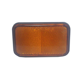 Rektangulr Refleks - Gul 100 X 60 mm - Selvklbende