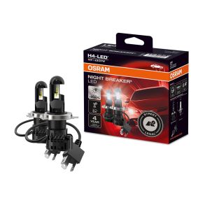H4 Prer - Osram Night Breaker H4 LED - ECE-godkendt (typegodkendt)