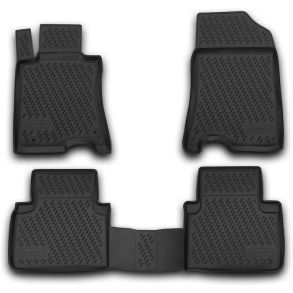 Gummimtte st med kant - HONDA Crosstour 01/2013-> 2wd 4 stk.