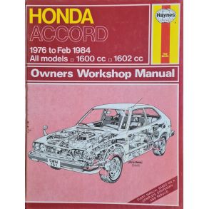 Reparationsbog Haynes - Honda Accord 76-84