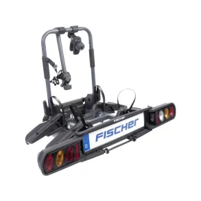 Cykelholder til 2 cykler / E-bikes - Fischer Proline Evo - Foldbar & med tilt-funktion