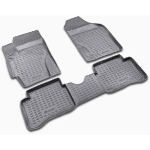 Gummimtte st med kant - HYUNDAI Verna 2006-> 4 stk.