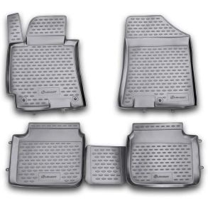 Gummimtte st med kant - HYUNDAI Elantra MD 2011-2015 comfort sport 4 stk.