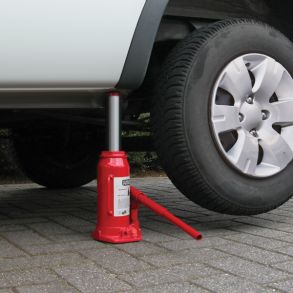 Donkraft Hydraulisk - Flaskedonkraft 10 Tons - Lftehjde 240-480 mm.