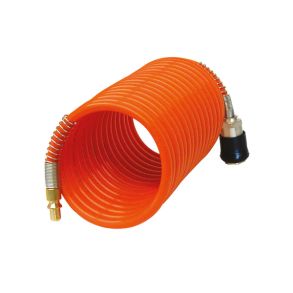 Flex PU-Luftslange m. lynkobling - L. 4 meter 