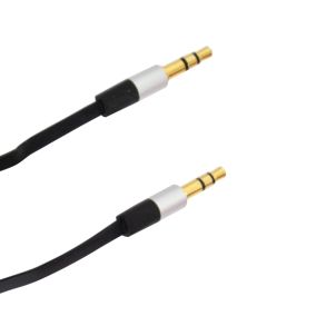 AUX Stereo Forlngerkabel 3,5 mm - Lngde 120 cm