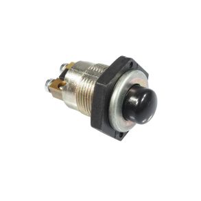 Trykkontakt Rund 12V-24V - Aluminium Maks. 25 Amp.