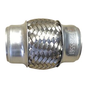 Flexrr udstdningssystem  - Galvaniseret Stl L. 9,5 cm  - ID. 46 mm