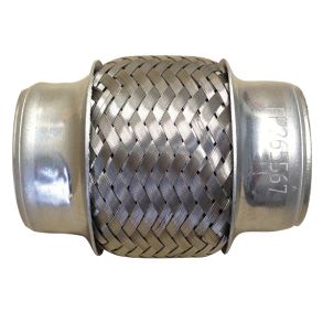 Flexrr udstdningssystem  - Galvaniseret Stl L. 10 cm  - ID. 51 mm