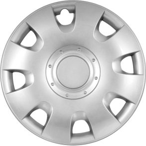 Hjulkapsler 4 Stk. - SAVONA - Slvlakeret - Str. 16