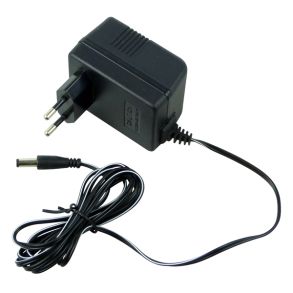 12V Strmforsyning M/ 185 cm. Kabel - 12V DC 500 mA