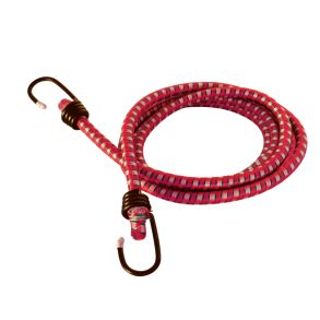 Bagagestrop 150 cm - Rd M/ MetalKrog - 1 stk