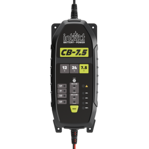 Batterilader 12V/24V - intAct CB-7.5 Battery-power lader - 7,5A