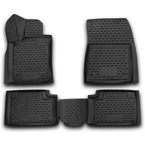 Gummimtte st med kant - JEEP Grand Cherokee 2014 -> 4 stk.