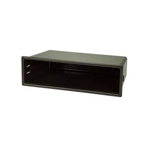 Aflggerrum 1-DIN Universal Sort - ISO Hul Fylder - 188x58x105 mm