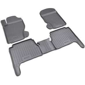 Gummimtte st med kant - KIA Sorento 2003-2009 4 stk.