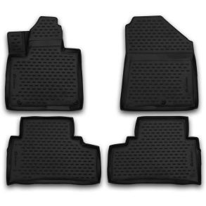 Gummimtte st med kant - KIA Sorento 2015-> 5/7-sdet 4 stk.