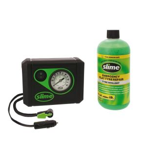Slime kompressor Kit - Smart Repair 12V - Kompressor kit 0-60 PSI