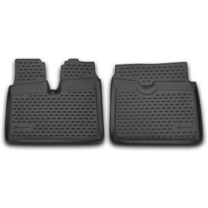Rubber mat set with edge - MAN TGA XXL 2012-> 2 pcs.