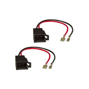 Hjttaleradapterstik - Citroen / Dacia / Fiat / Ford / Mercedes / Nissan / Opel / Seat & VW - 2 stk