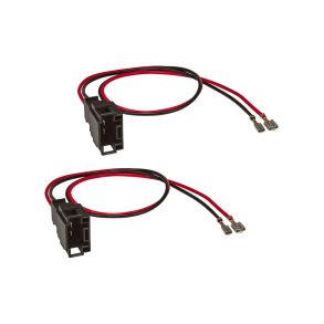 Hjttaleradapterstik - Div. Mercedes modeller & VW Crafter - 2 stk.