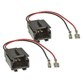 Hjttaleradapterstik - Citroen / Fiat / Peugeot / Toyota - 2 stk.