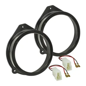 Hjttalerrammer 165 mm 2 Stk - Audi / Seat rg. 2000-2015