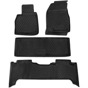 Gummimtte st med kant - LEXUS LX470 1998-2007 4 stk.