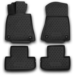 Gummimtte st med kant - LEXUS RC 350 04/2015-> 4 stk.