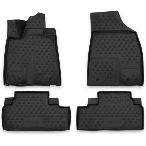 Gummimtte st med kant - LEXUS RX 350 2009-2012 4 stk.