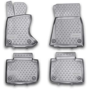 Gummimtte st med kant - LEXUS GS 350 2012-> 4 stk.